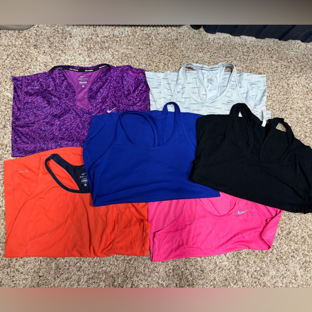Nike Sleeveless Tank Tops (Lot of 6)